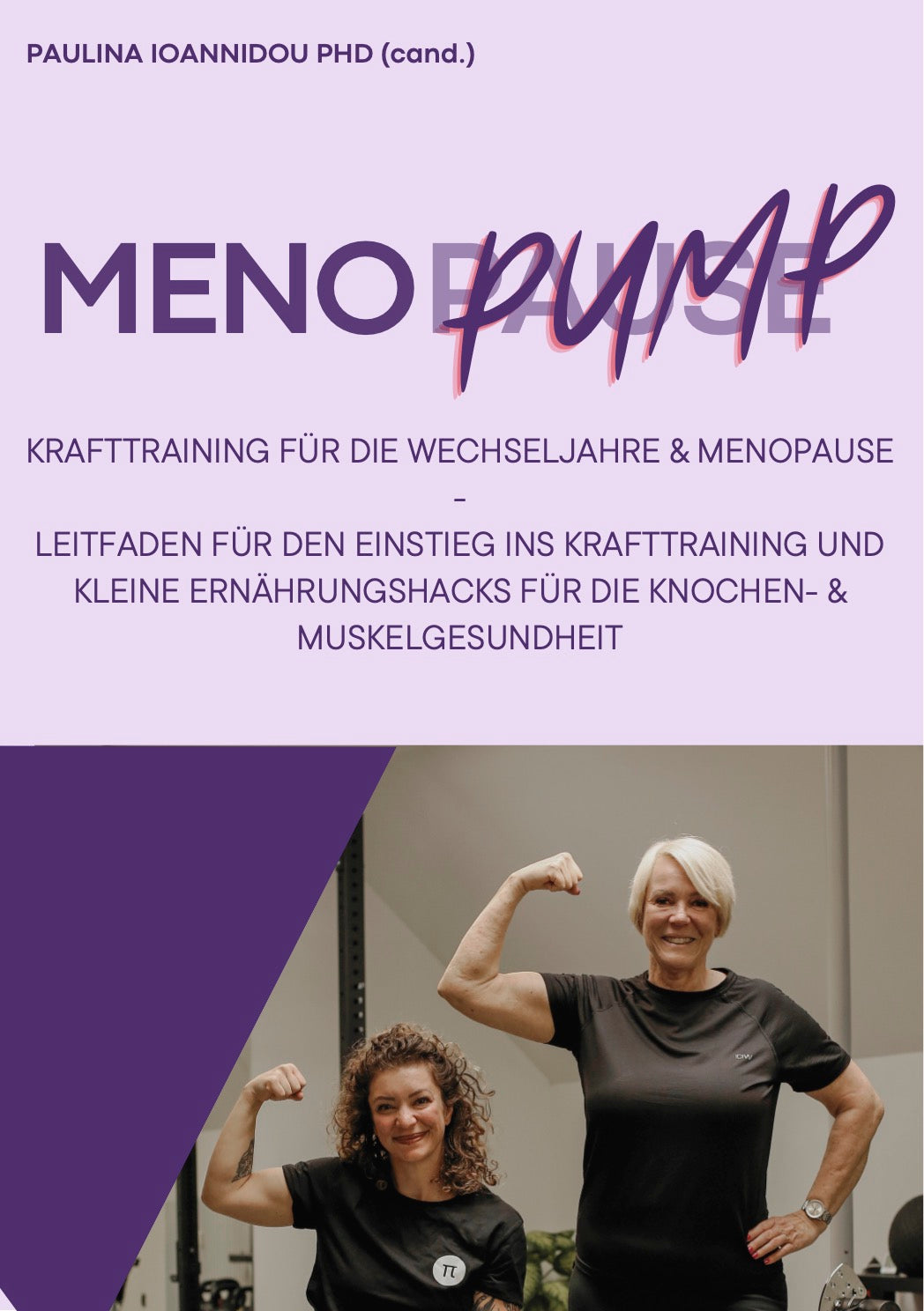 E-Book: MenoPump – Einstieg ins Krafttraining während den Wechseljahren und der Menopause